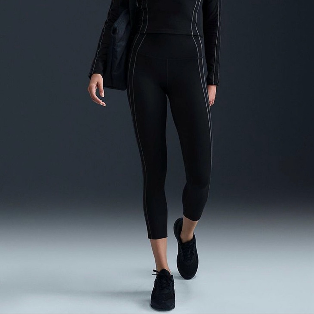 Nike One High-Waisted 7/8 Leggings Black NWT